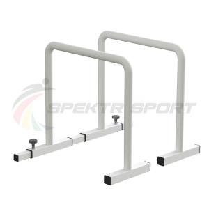 Купить Брусья напольные хайлетсы Spektr Sport цв. белый в Дмитриеве 