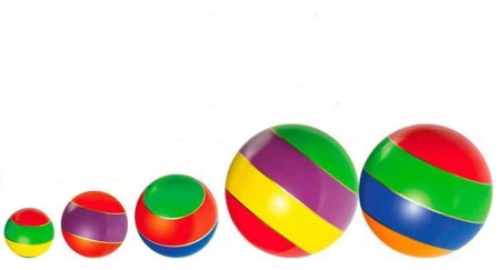 Купить Мячи резиновые (комплект из 5 мячей различного диаметра) в Дмитриеве 
