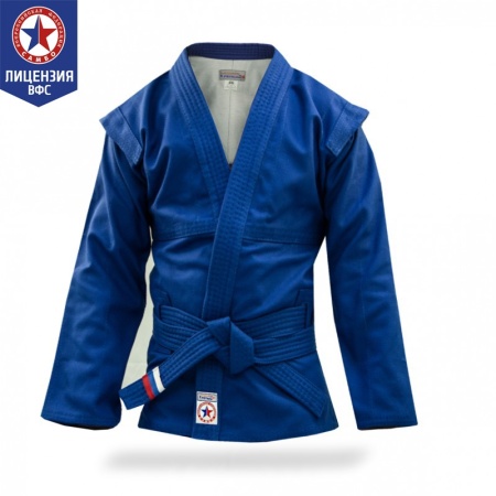 Купить Куртка для самбо "Атака"  ВФС (подкладка, пояс) р 50-60 в Дмитриеве 