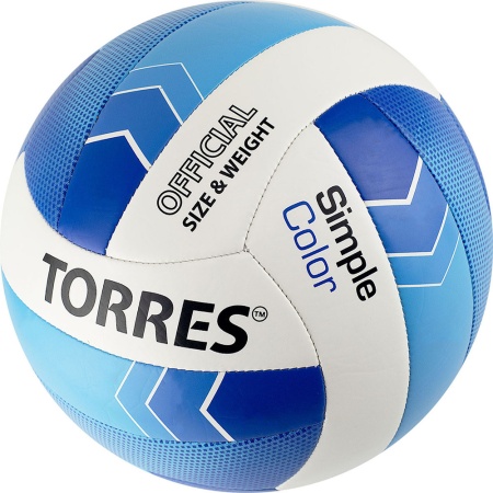 Купить Мяч волейбольный Torres Simple Color любительский р.5 в Дмитриеве 